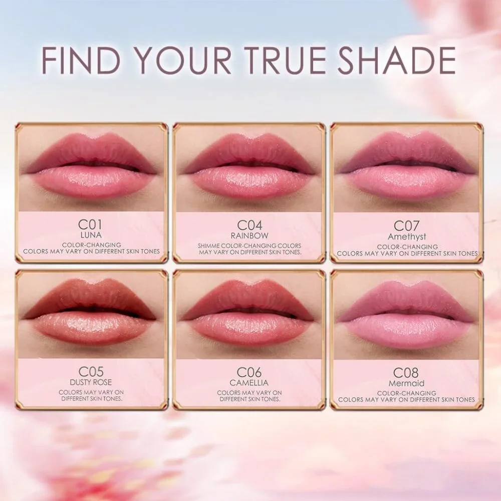 ✨ Lip Balm Pink Tinted Lipstick Ultra Hydrating Dry Lip Moistrurizer Chapstick